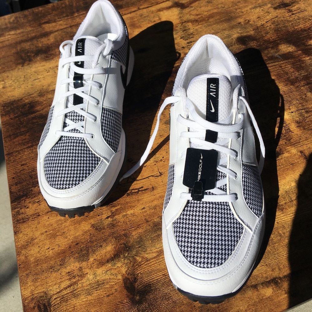 Nike Air Women's Golf Shoes White Black 317626–101